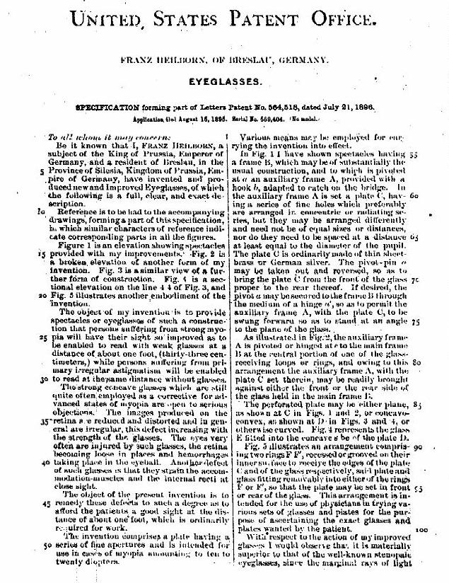 Heilborn Patent